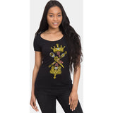 Out of Print Macbeth Women's T-Shirt | Black L-1202