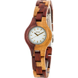 Tense Small Pacific Watch | Dual Tone Sandalwood/Rosewood L7509I-WG