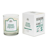 La Belle Meche Scented Soy Candle | Cedarwood