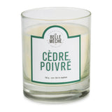 La Belle Meche Scented Soy Candle | Cedarwood