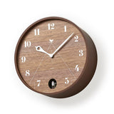 Lemnos Pace Clock | Brown
