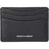 Hook & Albert Pebble Grain Card Holder Wallet | Black LCHPL-BLK-OS