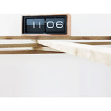 LEFF Amsterdam Brick Wall/Desk Clock | Copper/Black