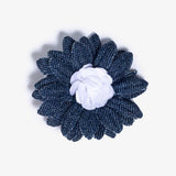 Hook & Albert Two-Tone Lapel Flower Pin | Large Marco LFDDL18S-YLW-OS