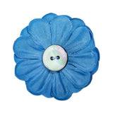 Hook & Albert Light Blue Large Lapel Flower | Blue LFSDF-LBLU-OS