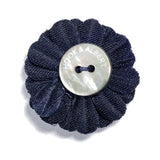 Hook & Albert Small Lapel Flower | Navy LFSSD-NVY-OS