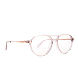 Diff Eyewear Miller Blue Light Sunglasses | Pink Crystal
