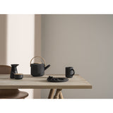 Stelton Theo Stoneware Teapot | Black x-630