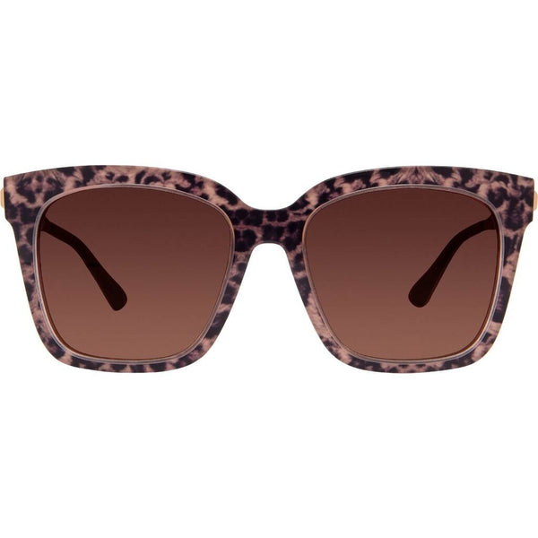 DIFF Eyewear Bella Sunglasses | Leopard Tortoise + Brown Gradient