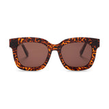 Diff Eyewear Carson Sunglasses | Leopard Tortoise + Brown Lens