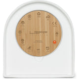 LEFF amsterdam Felt Table Clock | White/Black