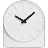 LEFF amsterdam Felt Table Clock | White/Black
