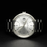 LEFF Amsterdam S42 Tube Date Watch | Steel/Pearl