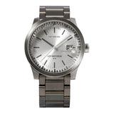 LEFF Amsterdam S42 Tube Date Watch | Steel/Pearl