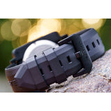 Lum-Tec Bull42 A24 Chronograph Watch | Black Rubber Strap