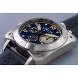 Lum-Tec Bull42 A25 Chronograph Watch | Black Rubber Strap