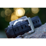 Lum-Tec Bull42 A25 Chronograph Watch | Black Rubber Strap