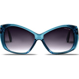 Velvet Eyewear Lucy Aqua Sunglasses | Grey Fade V012AQ05