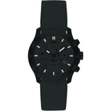 traser H3 Ladyline T7392 Ladytime Chrono Silver Women's Watch | Leather Strap