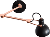 Seed Design Laito Mini Wall Lamp Large | Black/Copper