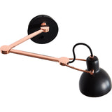 Seed Design Laito Mini Wall Lamp Large | Black/Copper
