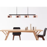 Seed Design Lalu Pendant Lamp | Copper SQ-250MCTR4-CPR