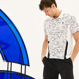 Lacoste Men's Ultra Dry Polo | White/Black Dh9466_Au8 L