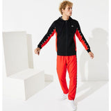 Lacoste Sport Men's Two-Tone Fleece Hooded Sweatshirt