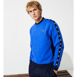 Lacoste Sport Men's Two-Tone Fleece Crew Neck Sweatshirt