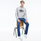 Lacoste Men's Long Sleeve Graphic Croc Sweatshirt