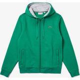 Lacoste Sport Men's Full-Zip Hooded Fleece Sweatshirt
