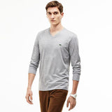 Lacoste Men's V-Neck Pima Cotton Jersey T-shirt