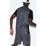 Lacoste Men's Ultra Dry Tee | Black/White-Inkwell Th9464_4Wm M
