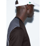 Lacoste Men's Ultra Dry Tee | Black/White-Inkwell Th9464_4Wm L