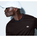 Lacoste Men's Ultra Dry Tee | Black/White-Inkwell Th9464_4Wm Xxl