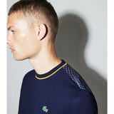 Lacoste Men's Ultra Dry Tee | Blue/White-Pomelo Th9464_Epf S