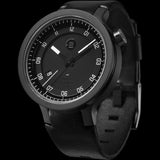 Minus-8 Layer Black/White Automatic Watch | Leather