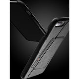 Mujjo Leather Wallet Case for iPhone 7 Plus | Black MUJJO-CS-021-BK