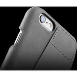 Mujjo Leather Wallet Case 80° for iPhone 6s | Gray