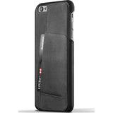 Mujjo Leather Wallet Case 80° for iPhone 6(s) Plus | Black MUJJO-SL-084-BK