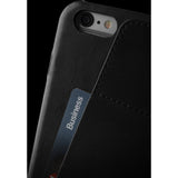 Mujjo Leather Wallet Case 80° for iPhone 6(s) Plus | Black MUJJO-SL-084-BK