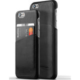 Mujjo Leather Wallet Case for iPhone 6(s) | Black MUJJO-SL-082-BK