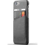 Mujjo Leather Wallet Case for iPhone 6(s) | Gray MUJJO-SL-082-GY