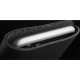 Mujjo Leather Wallet Sleeve for iPhone 6(s) | Black MUJJO-SL-066-BK