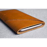 Mujjo Leather Wallet Sleeve for iPhone 6(s) | Tan MUJJO-SL-066-TN