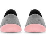 Mahabis Curve Classic Slippers | Light Grey/Sakura Pink