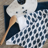 Zestt Florence Set of 4 Organic Placemat | Deep Sea