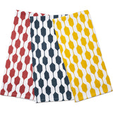 Zestt Logan Set of 2 Organic Cotton Tea Towels | Marsala