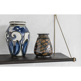 We Do Wood Loop Shelf Dark | Brass - 02030607