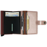 Secrid Mini Wallet | Metallic Rose
